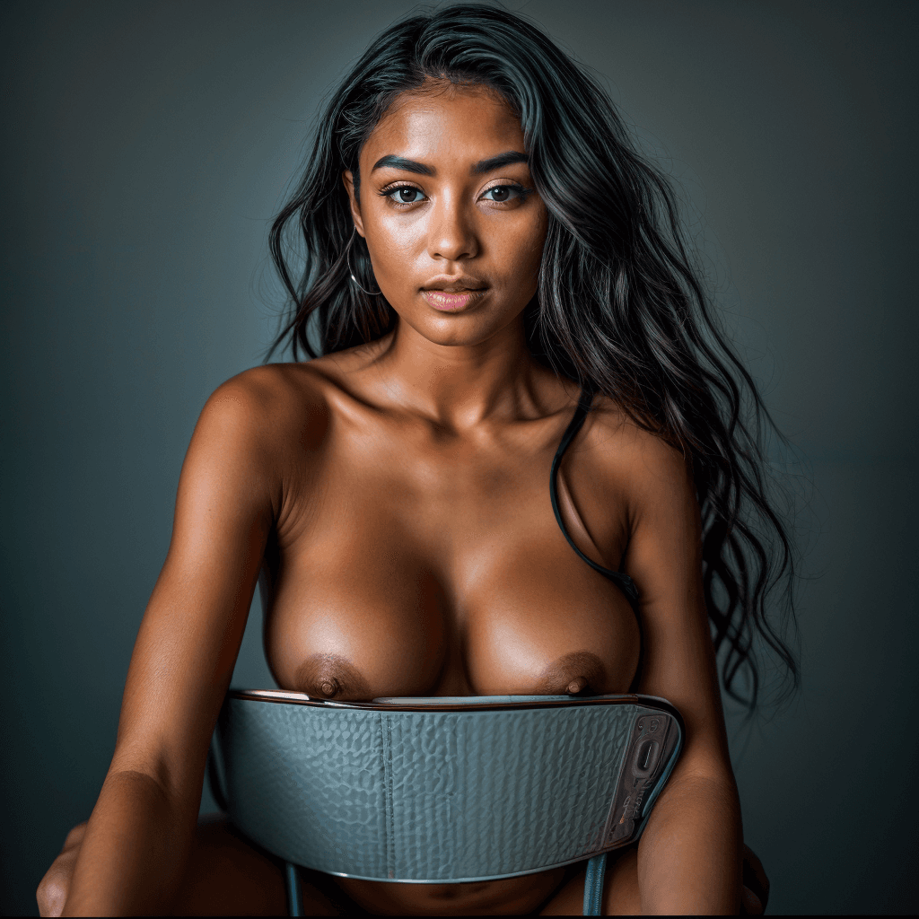 AI Black Nude Girl