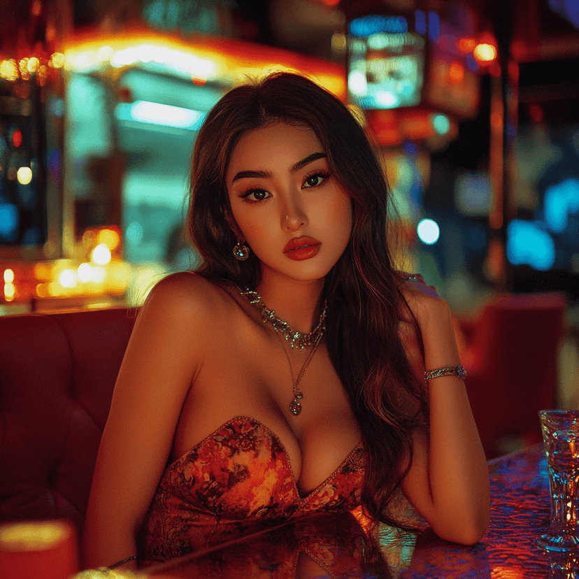 thai beauty posing deep fake nude